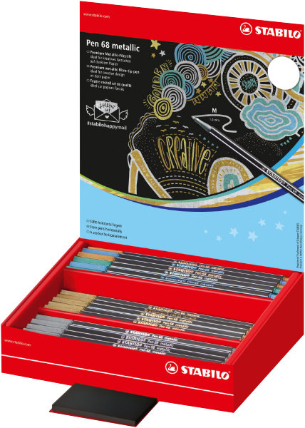 60 pen 68 metallic in display 68/60-8-4