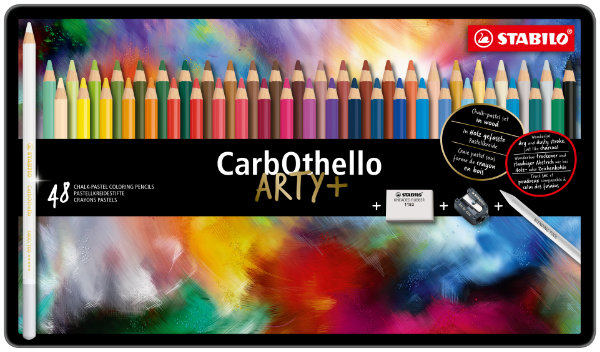 Stabilo 48 CarbOthello pastelpotl.1448-6