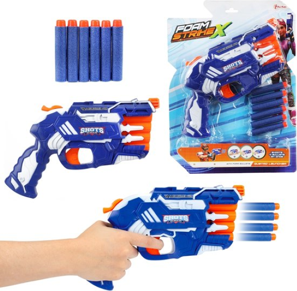 Foam strikex pistool Q. Launcher 32548A