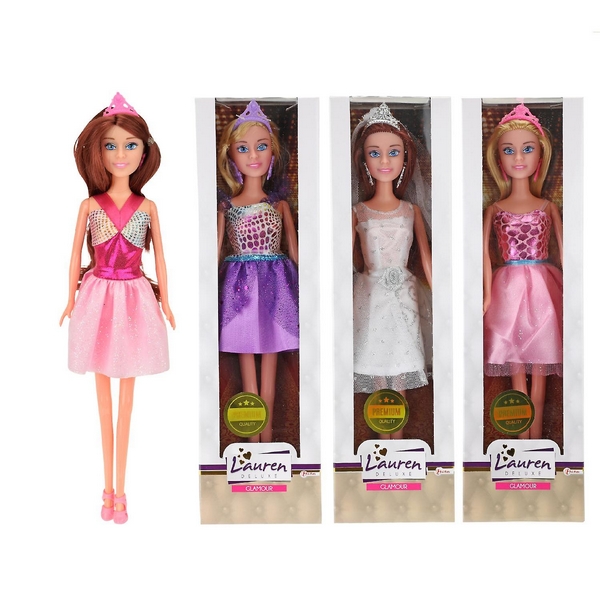 Lauren tienerpop+diadeem+feestjurk 04826
