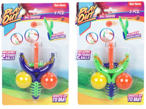 Katapult met 2 foamballen 35359Z