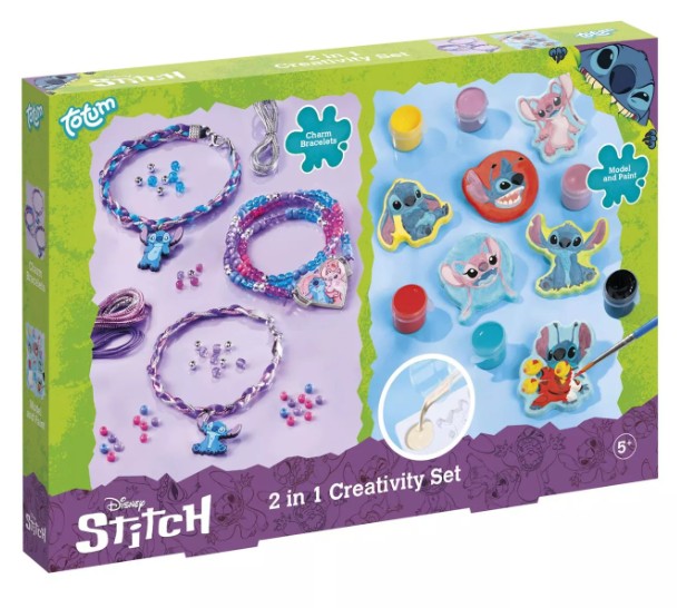 Stitch 2 in 1 creativity set 700178