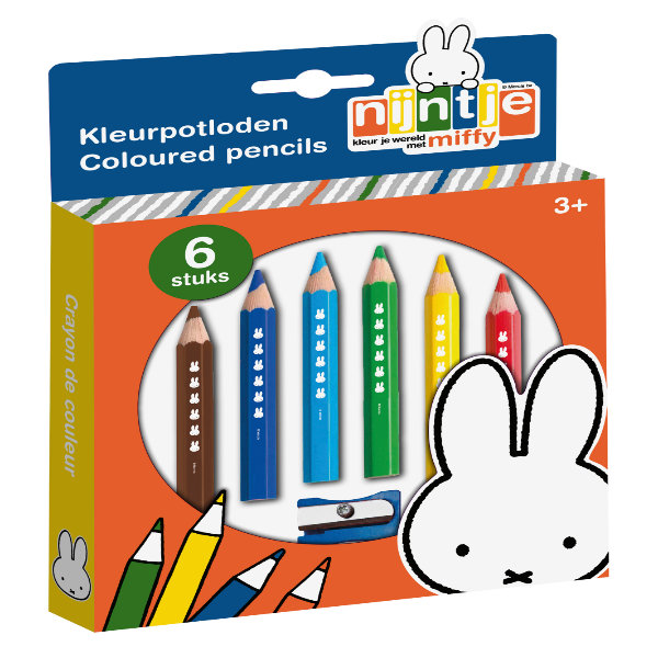 Nijntje houten kleurpotloden 17052
