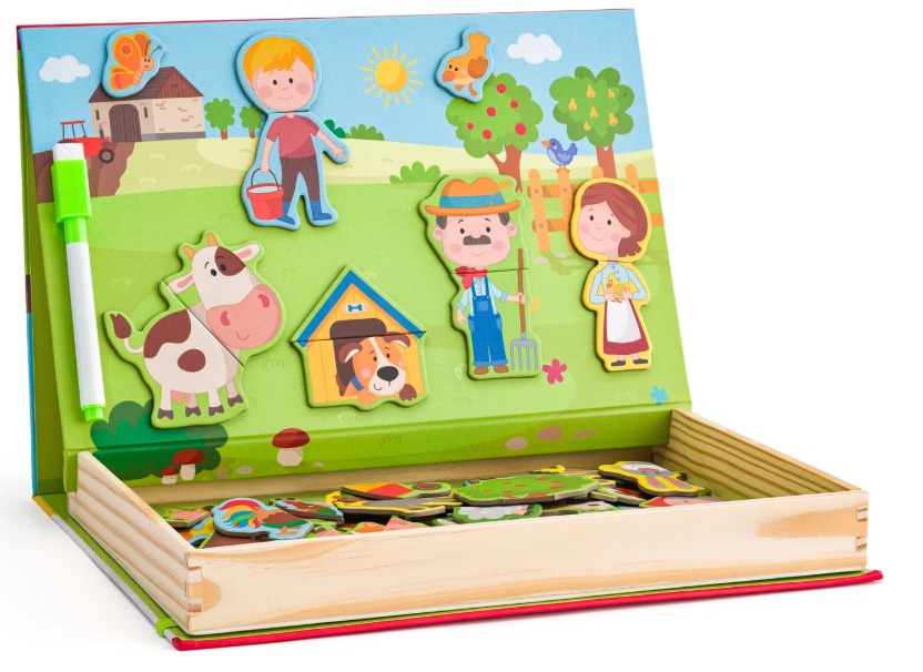 Woody Magnetische vormen puzel 92150